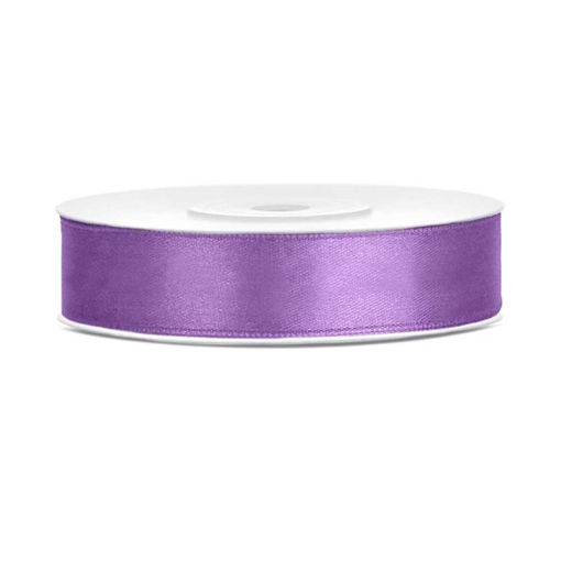 Picture of SATIN RIBBON LAVENDER 12MM PER METRE